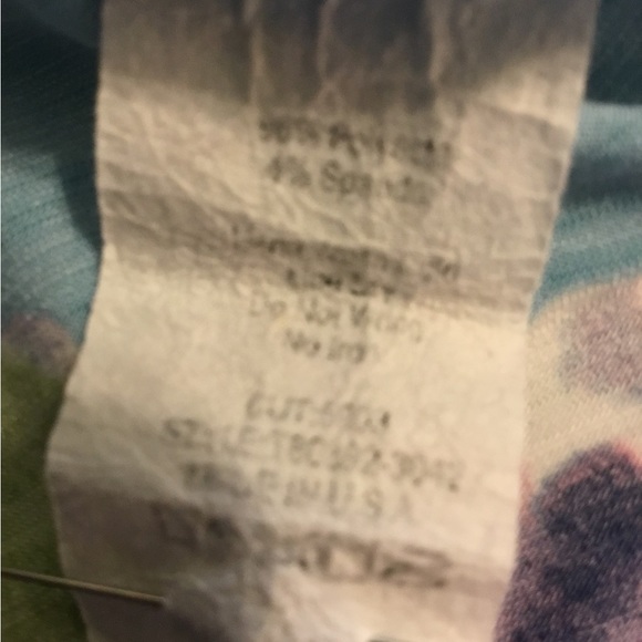 Ladies floral, tank top size small from “honeyme” - Picture 5 of 6